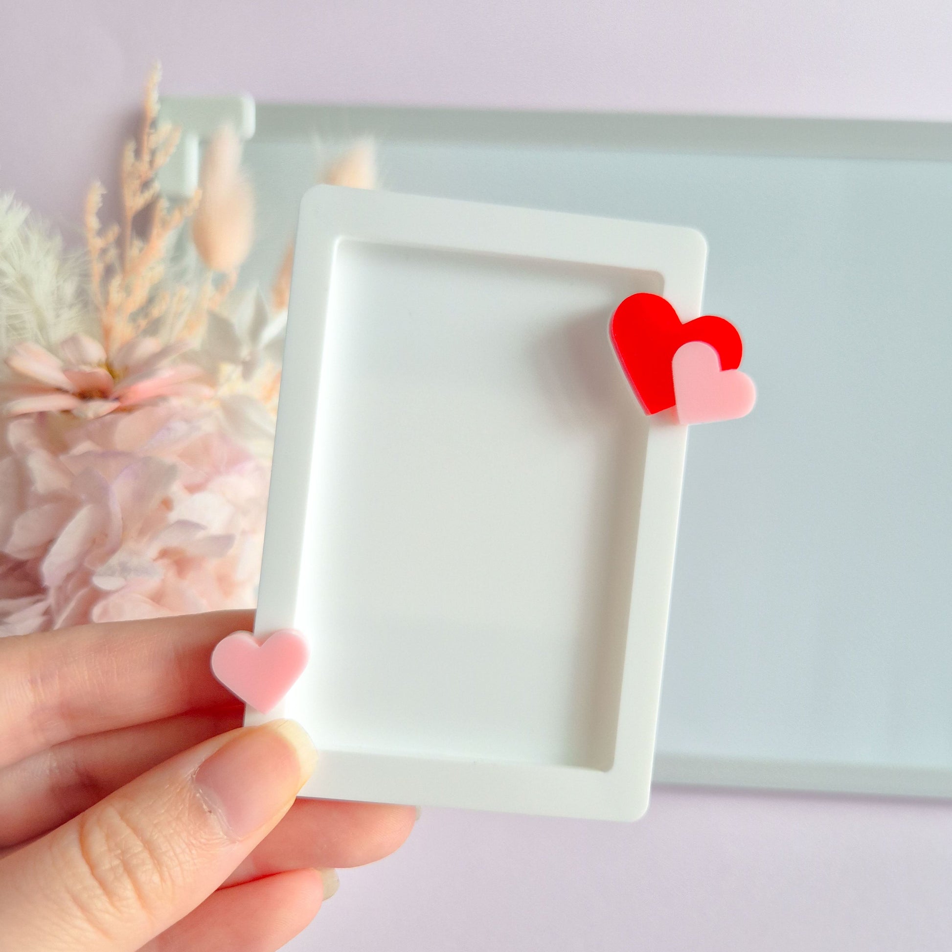 Magnetic Handmade Acrylic Photo Frame - 2x3 Inch