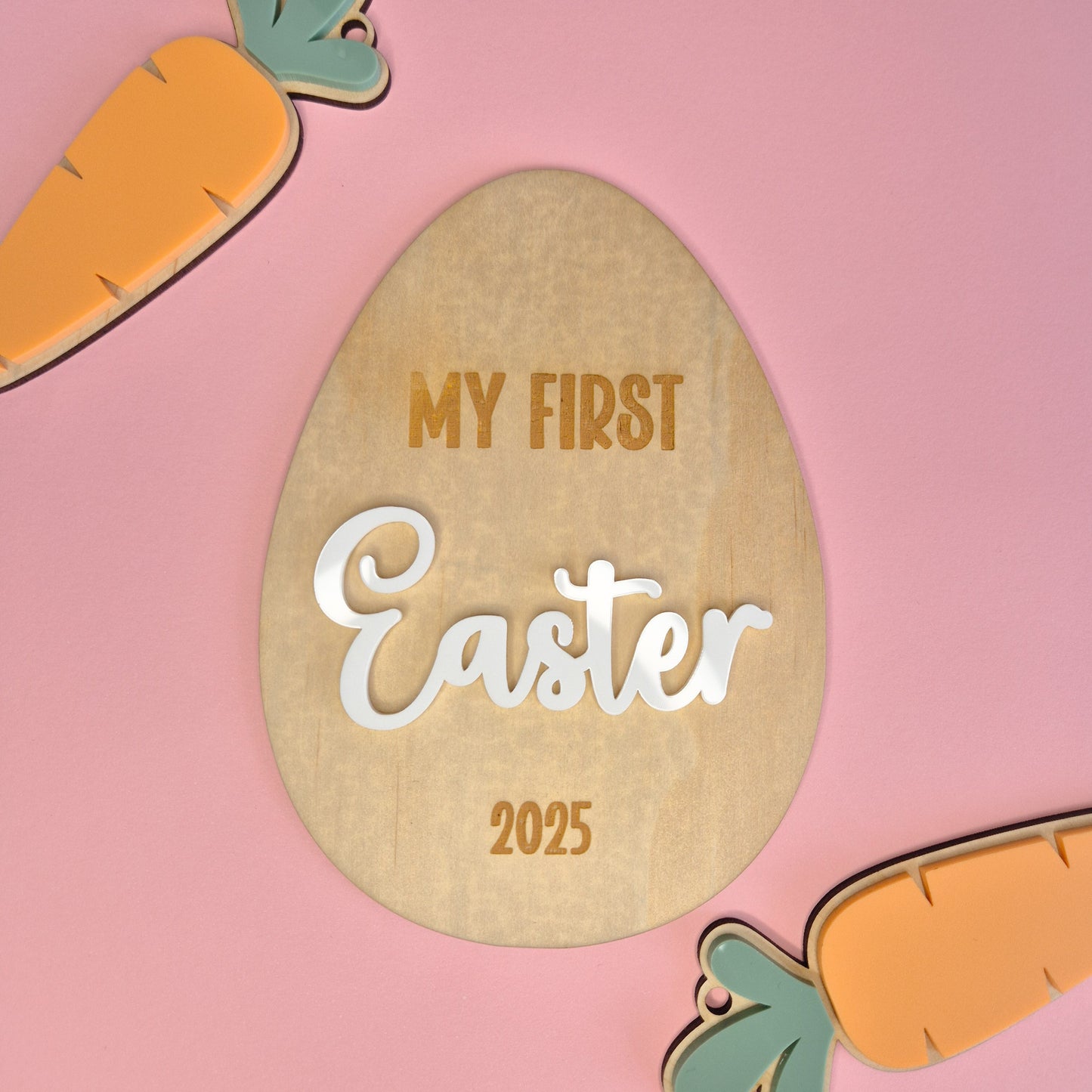My First Easter Plaque Egg Shape