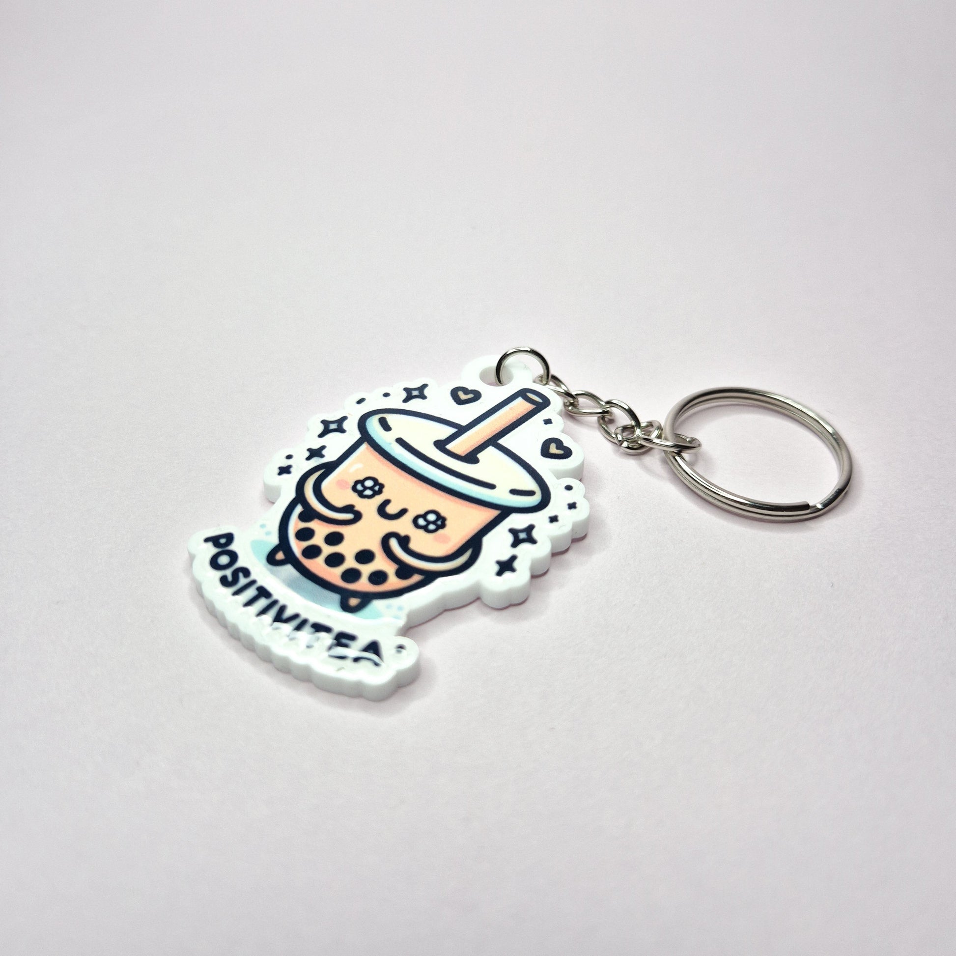 Positivitea Acrylic Keychain