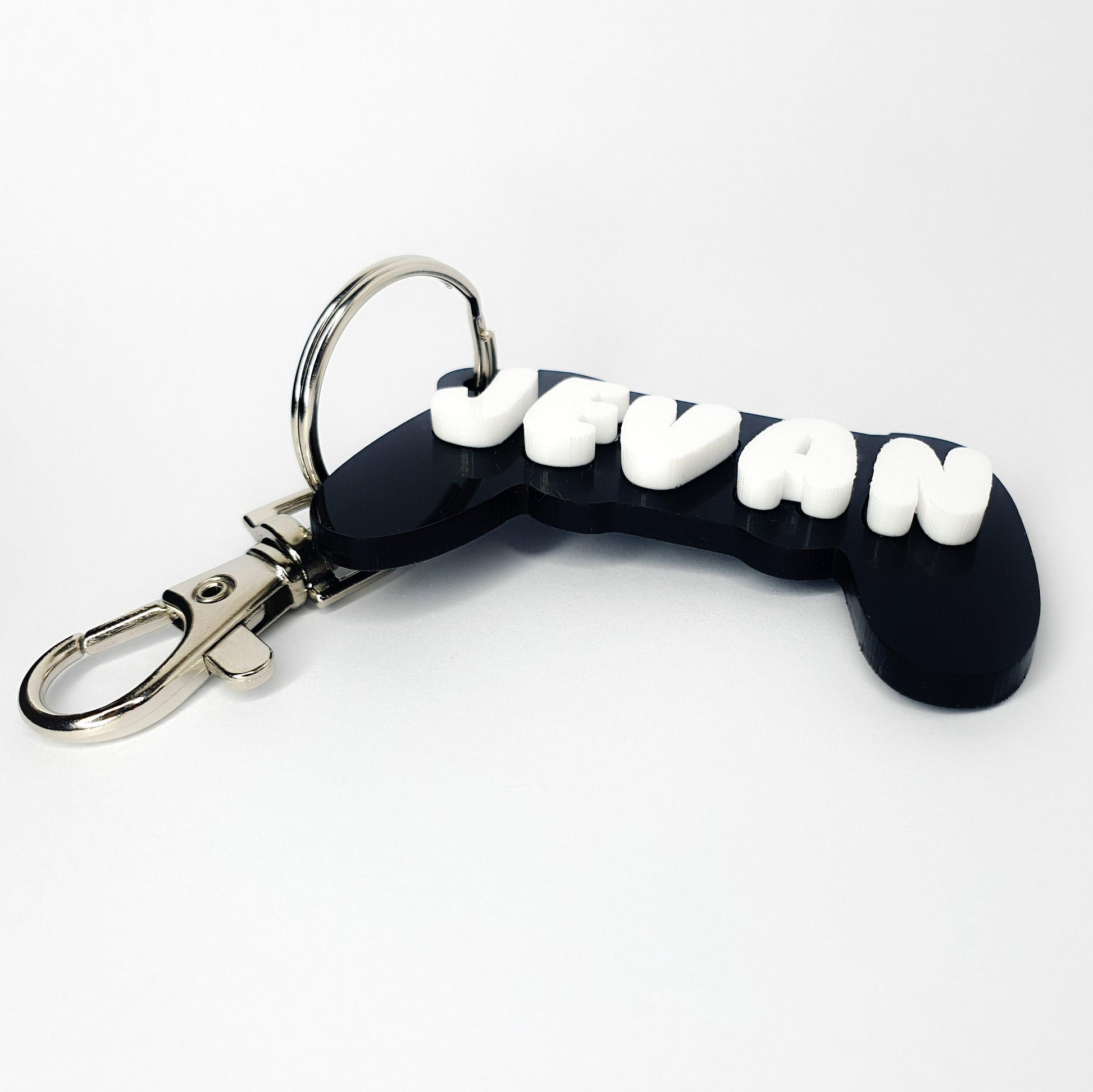 custom name game controller keychain