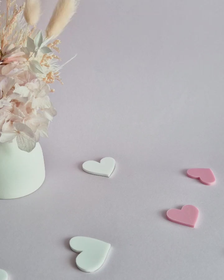 Acrylic Standing Rose with Base