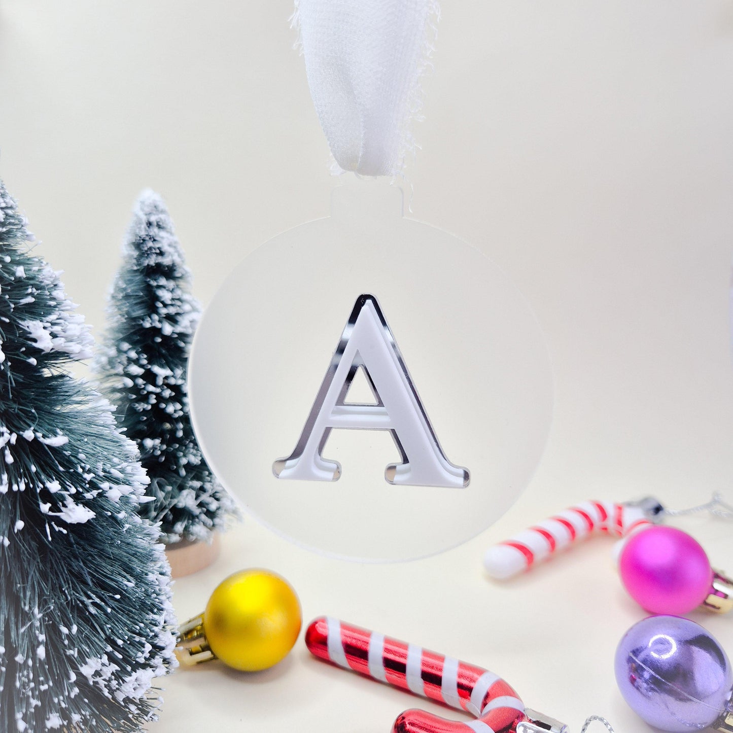 Alphabet Letter Ornament