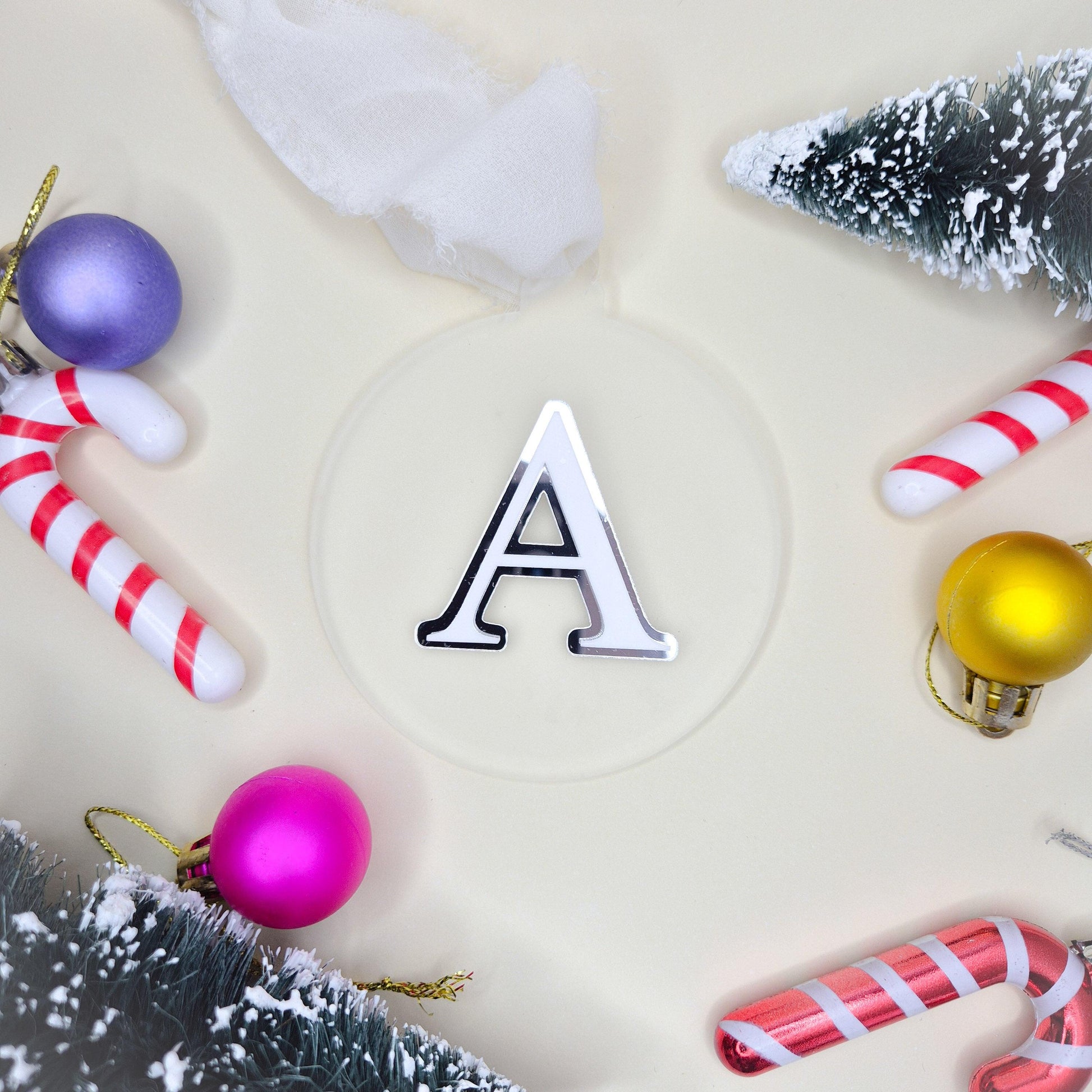 Alphabet Letter Ornament