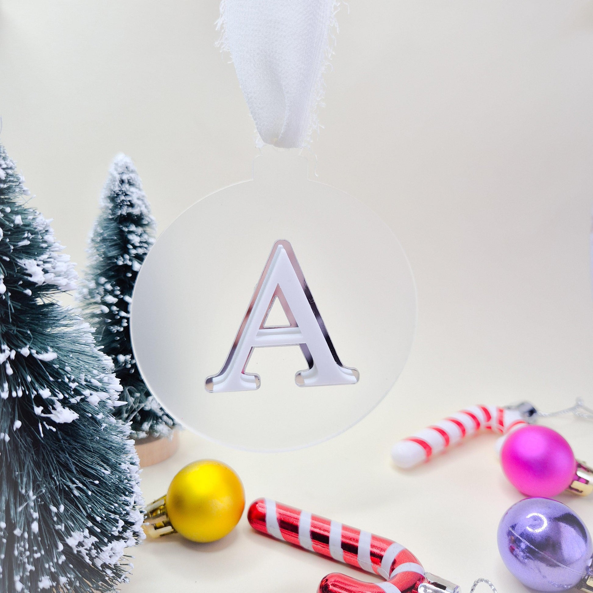 Alphabet Letter Ornament