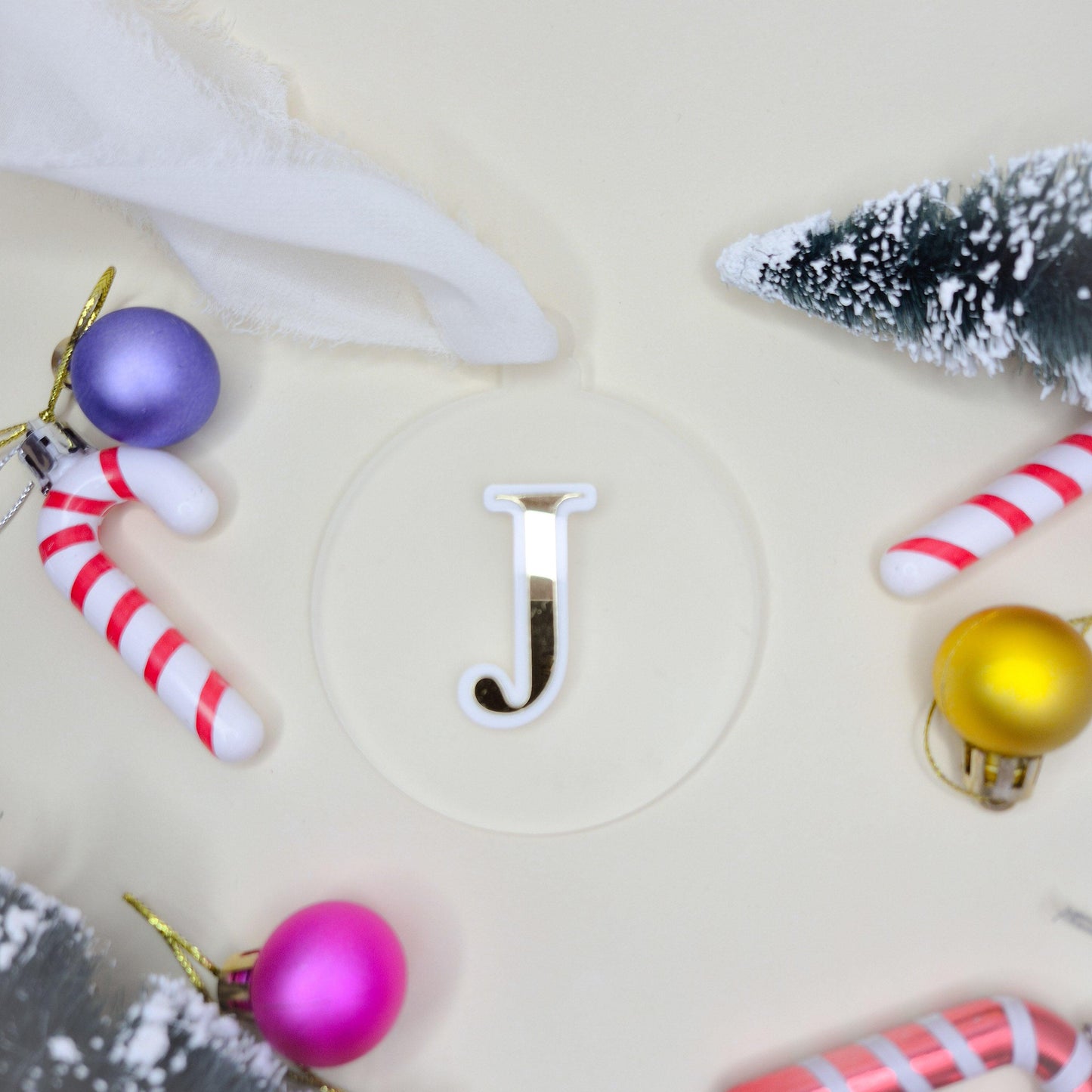 Alphabet Letter Ornament