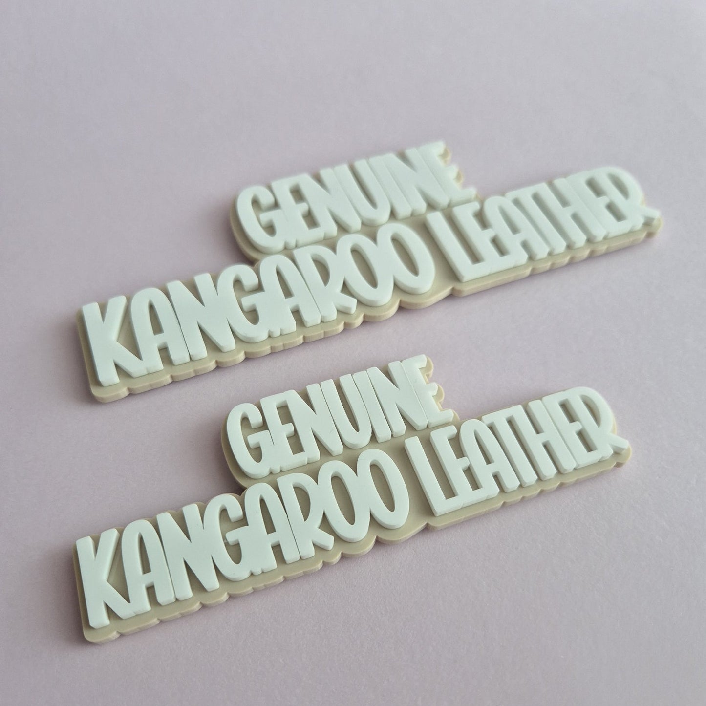 Double Layer Acrylic Label