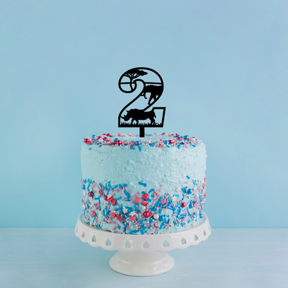 Safari Cake Topper
