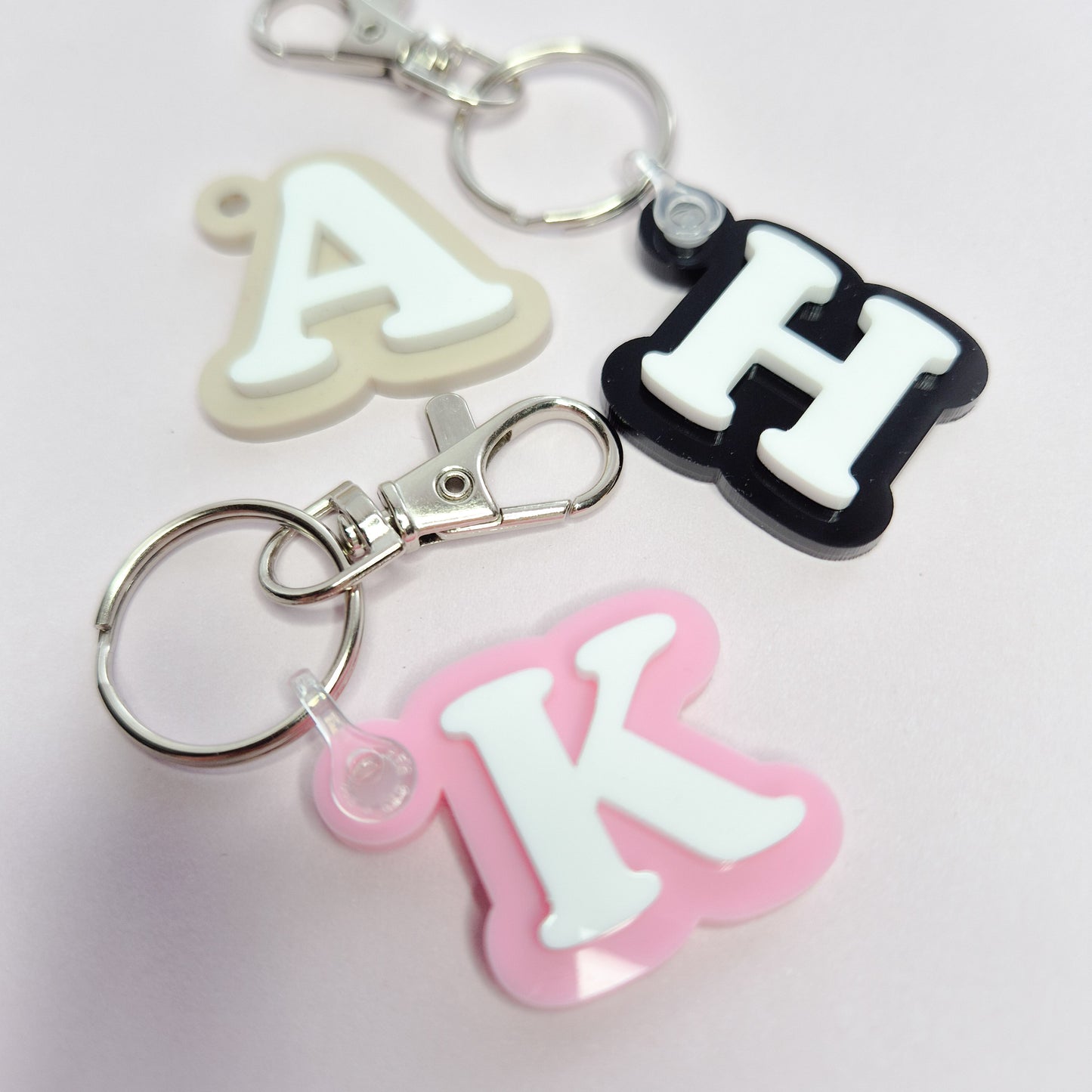 Single Letter Keychain